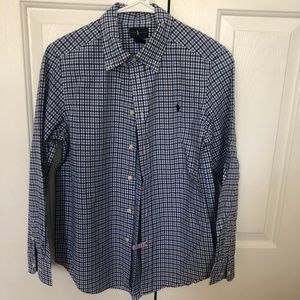 Boys Ralph Lauren Polo Long Sleeve Button Shirt